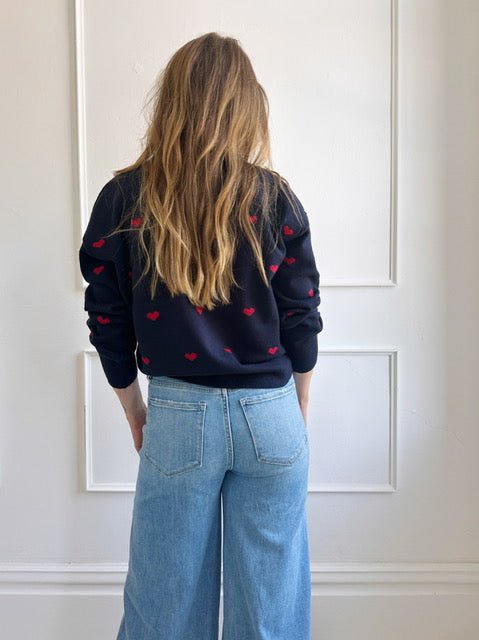 Hearts Sweater - FINAL SALE