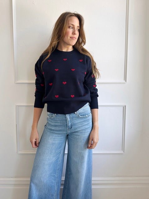 Hearts Sweater - FINAL SALE