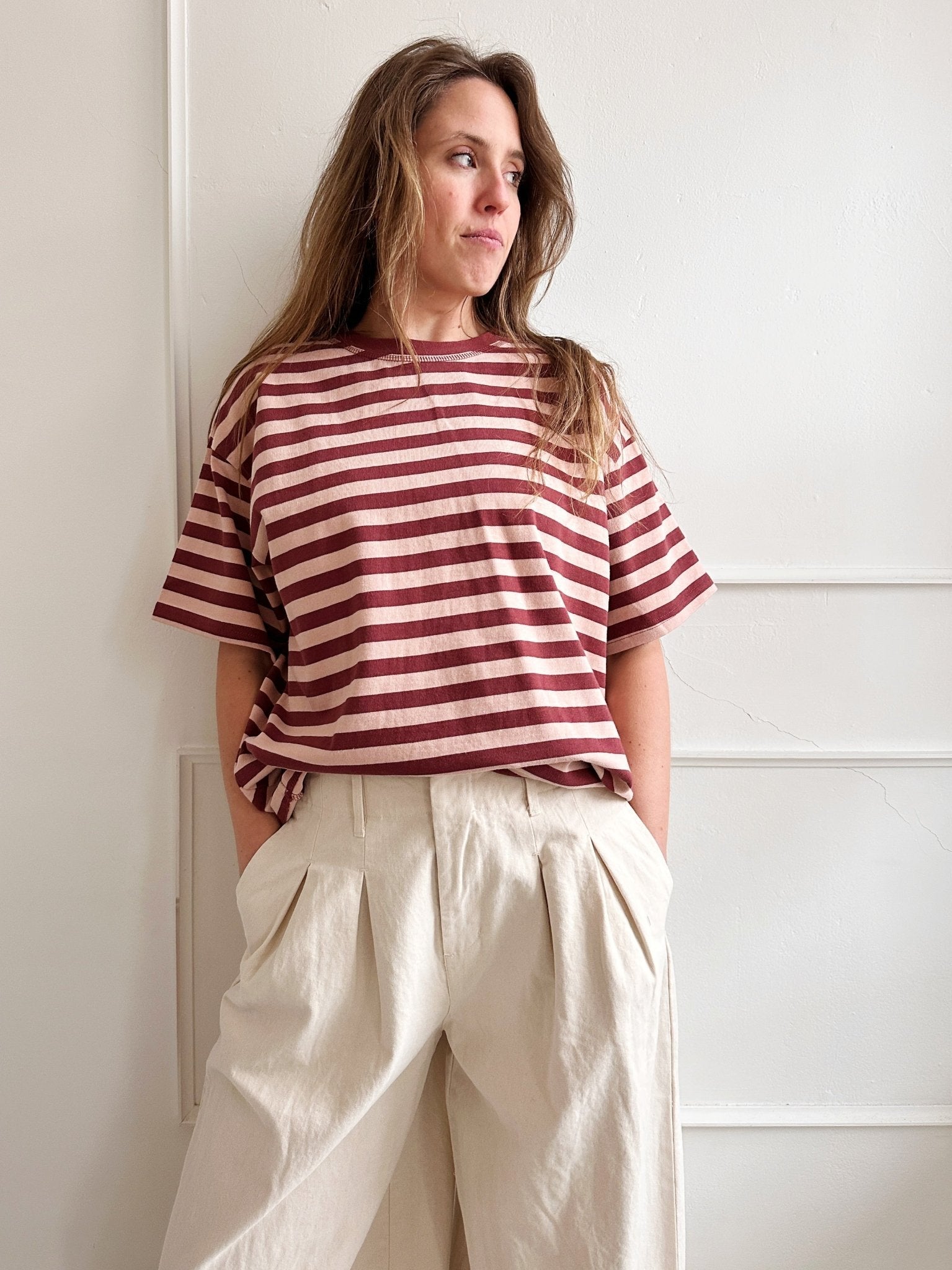 Heavyweight Striped Tee - FINAL SALE