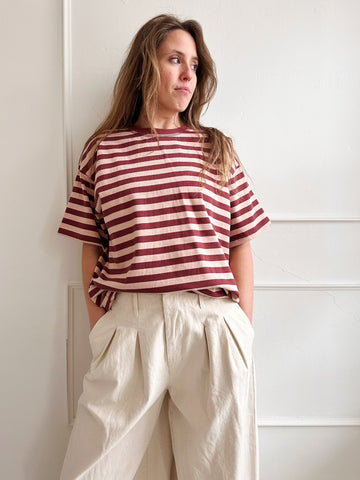 Heavyweight Striped Tee - FINAL SALE