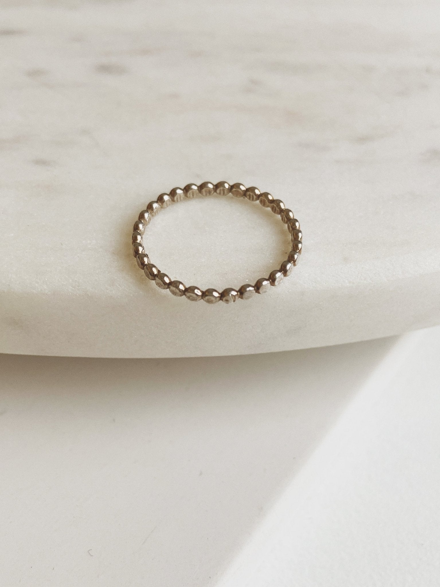 Jules Coin Smooth Stacker Band