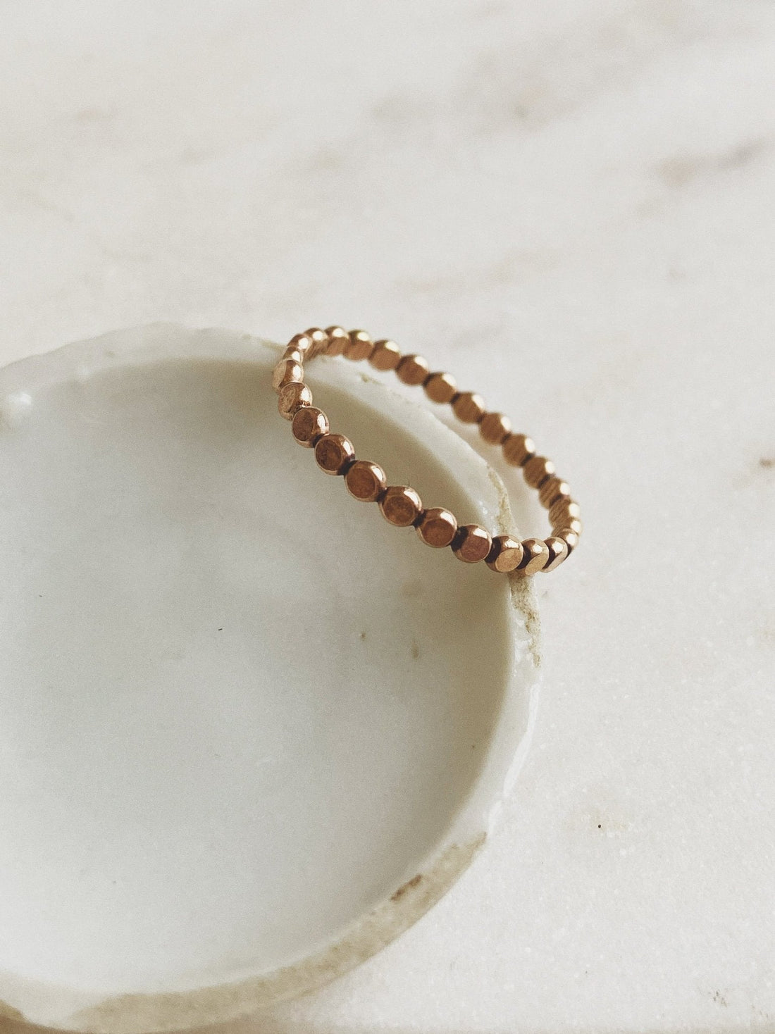 Jules Coin Smooth Stacker Band