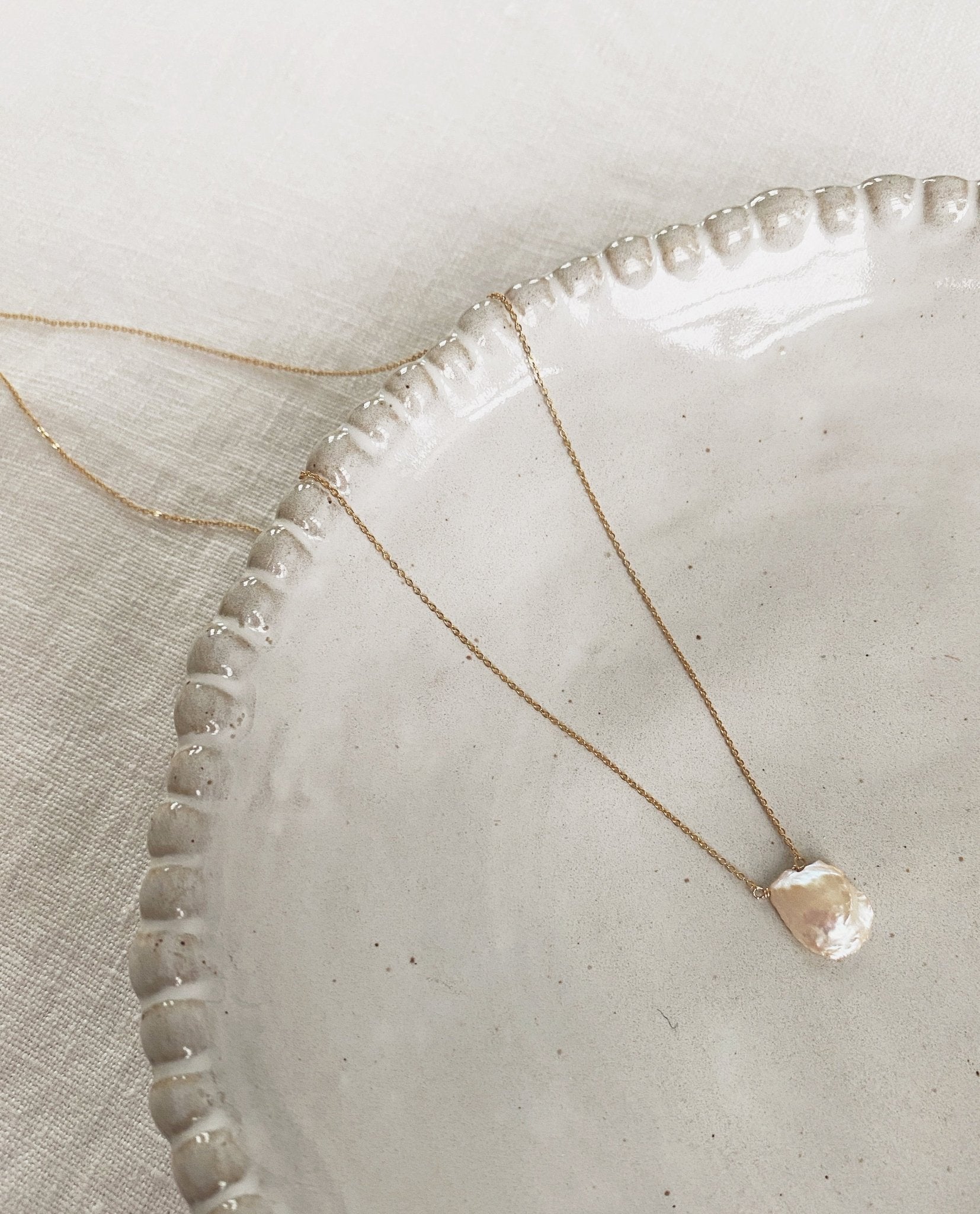Kai Necklace, Gold Filled