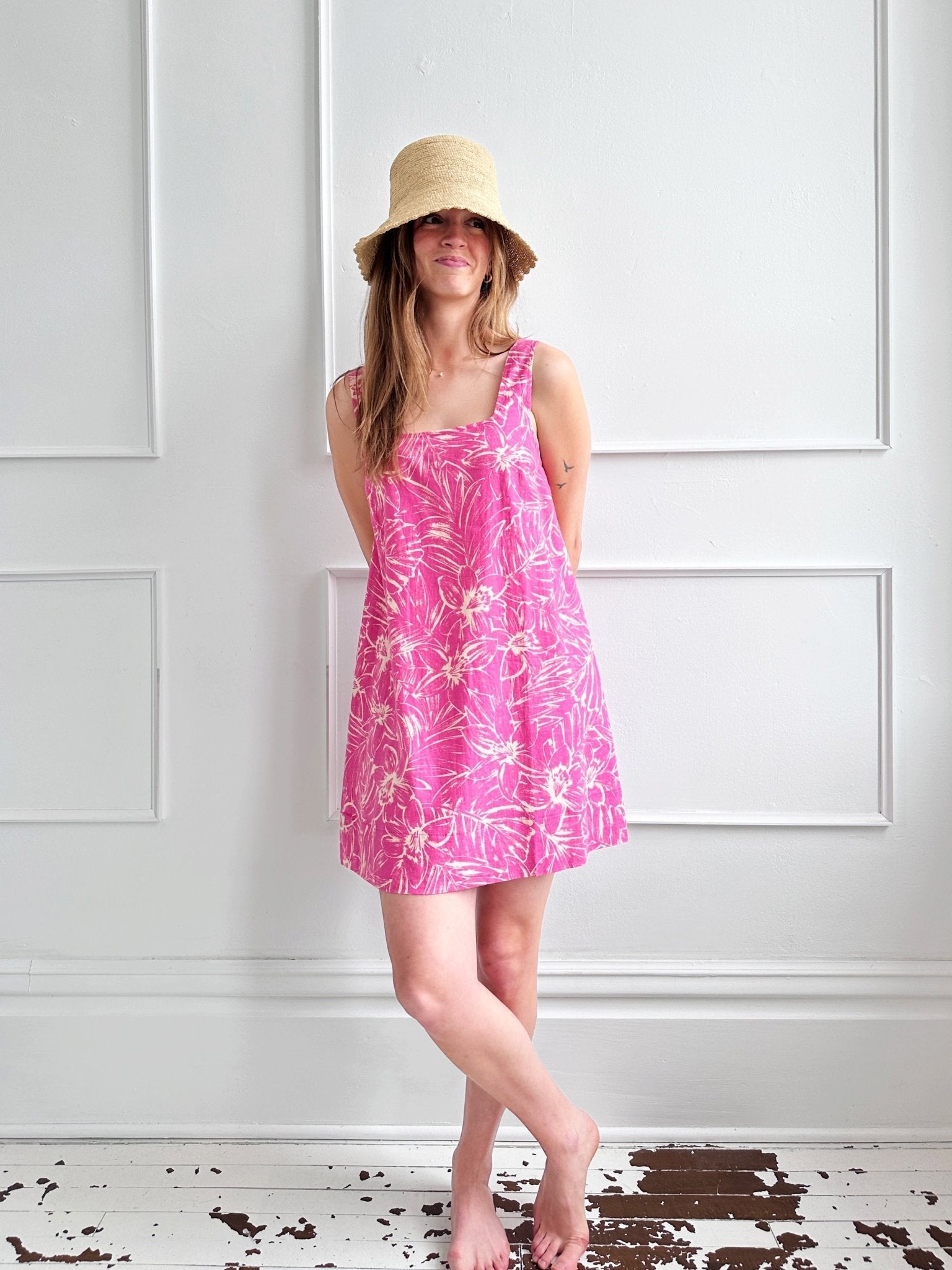 Kate Crochet Packable Bucket Hat