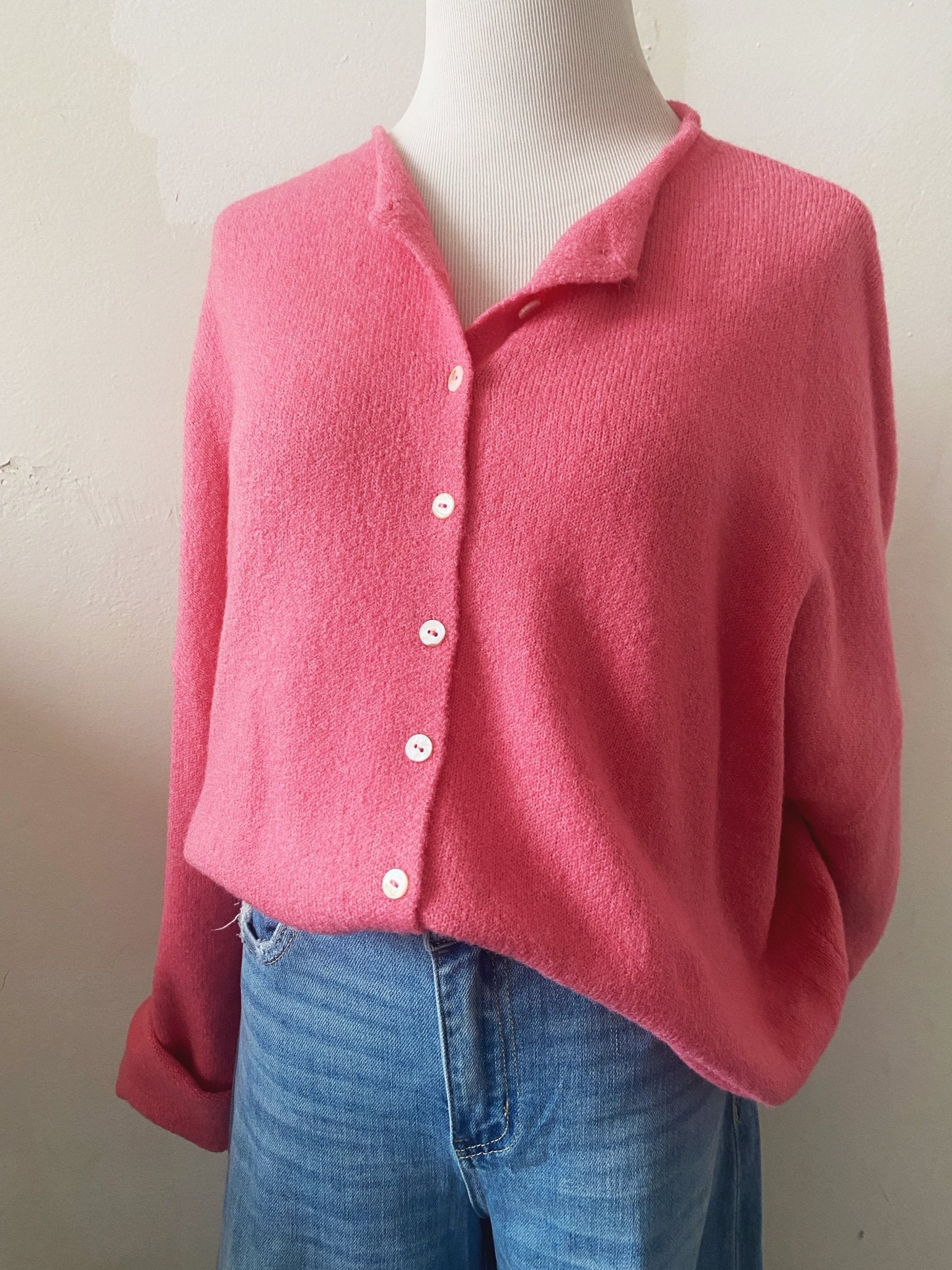 Lightweight Button Down Cardigan