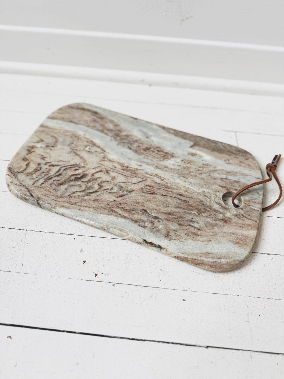 Marble Board w/ Leather Tie
