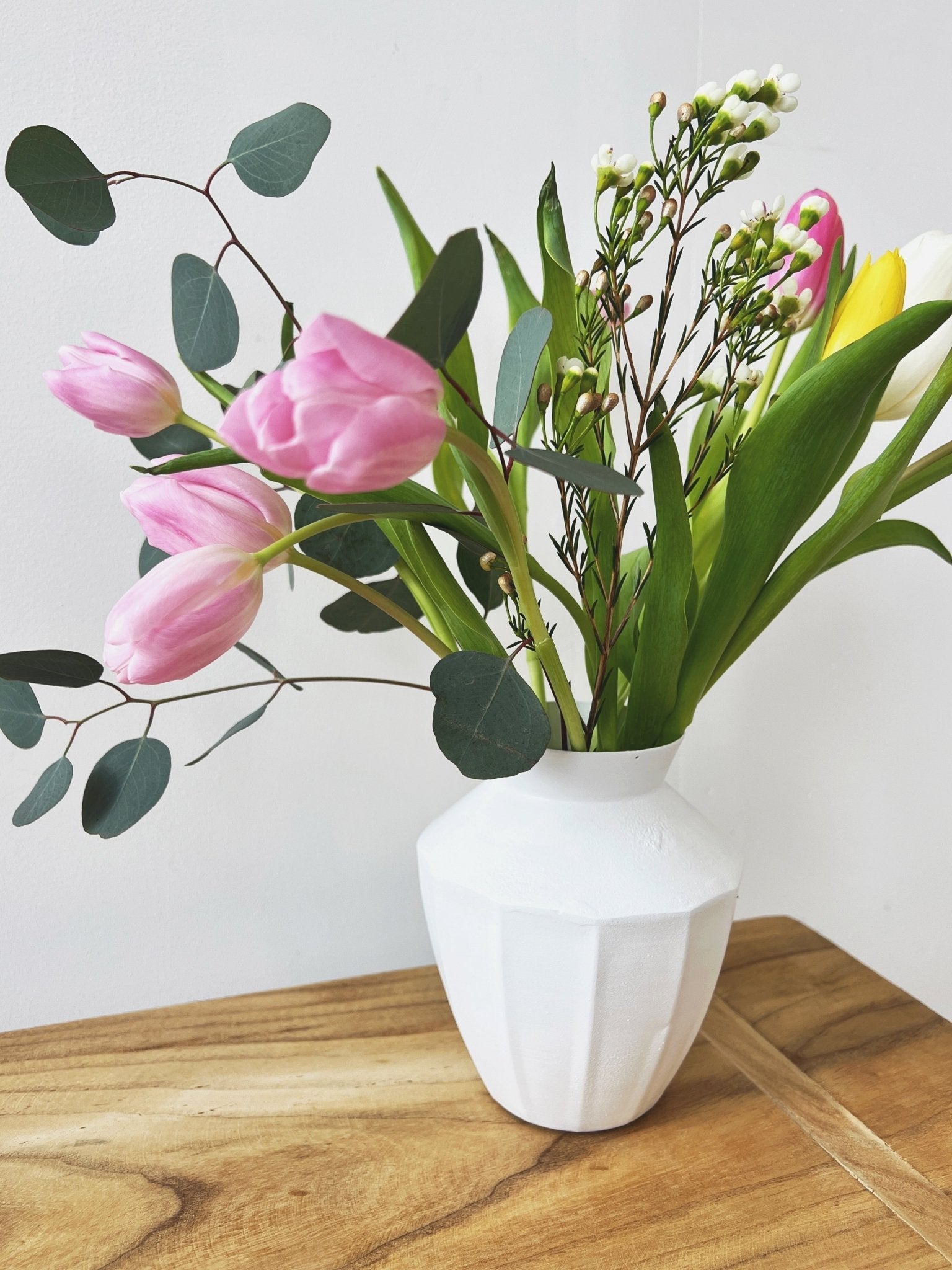 Matte Metal Vase
