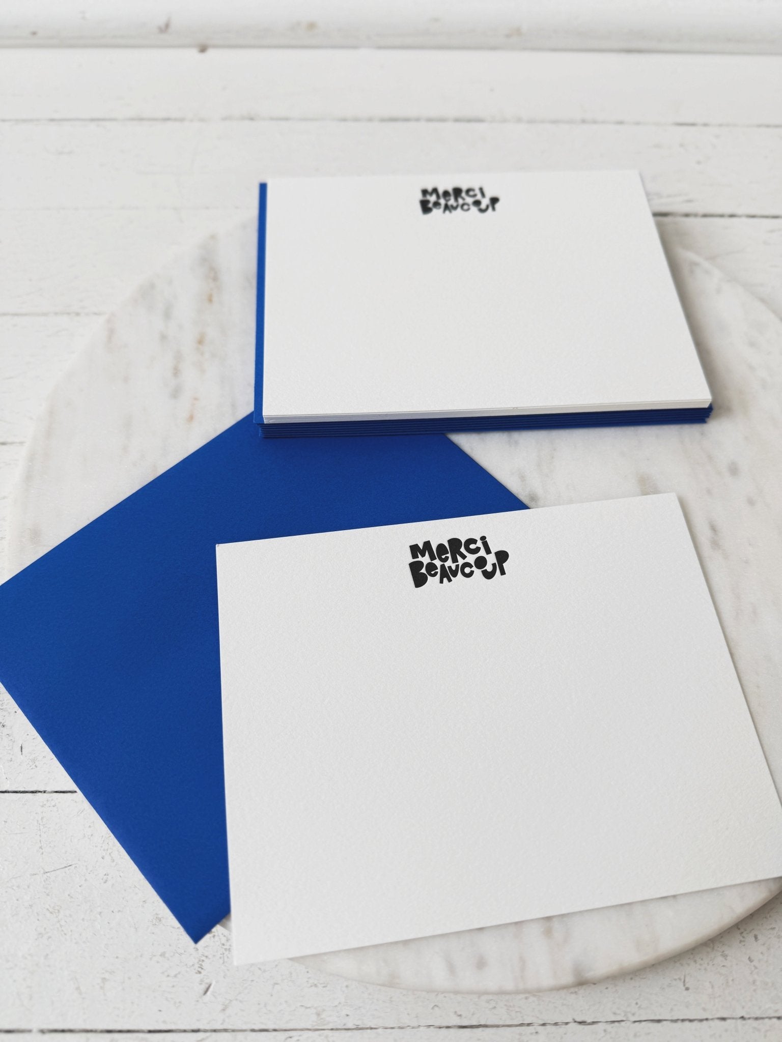 Merci Beaucoup Note Card Set