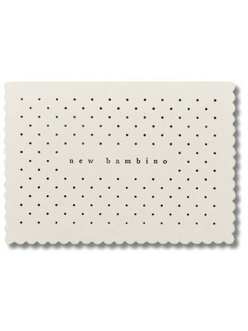 "new bambino" Card
