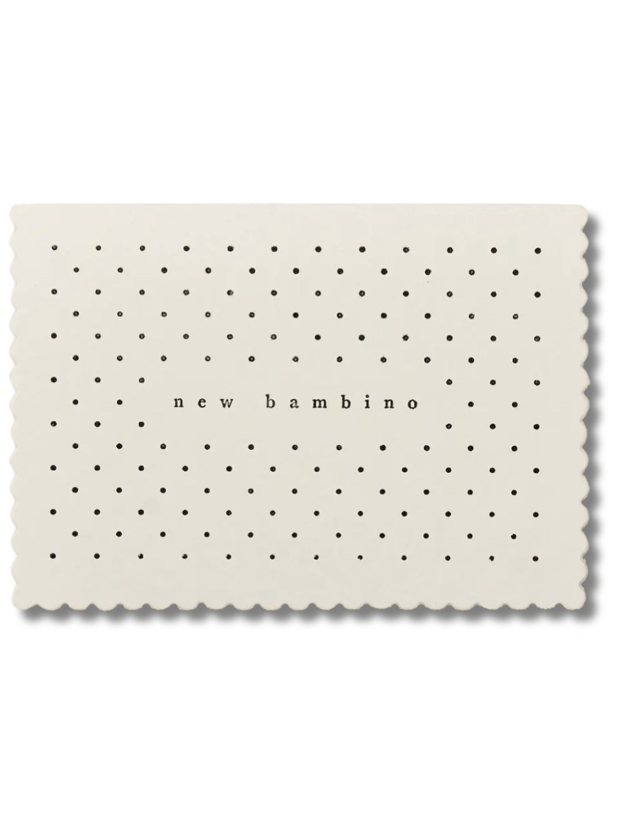 "new bambino" Card