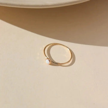 Opal Ring, Gold Filled