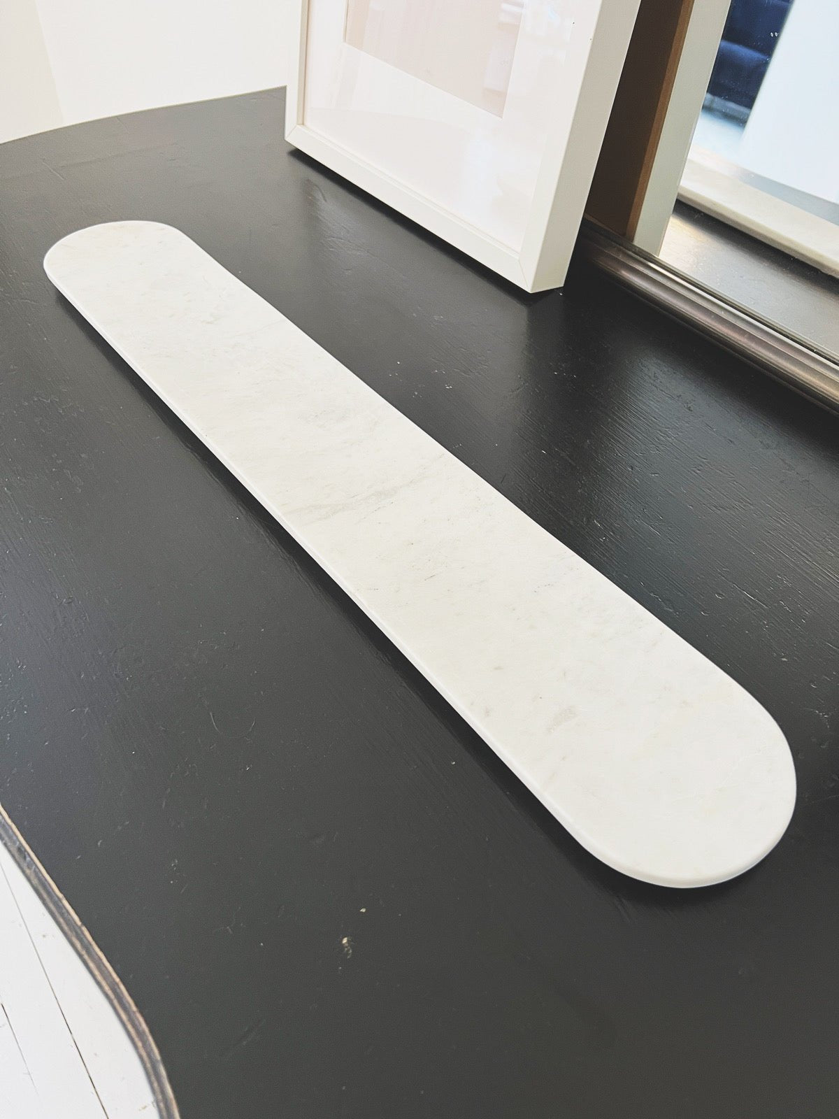 Oval Marble Serving Board