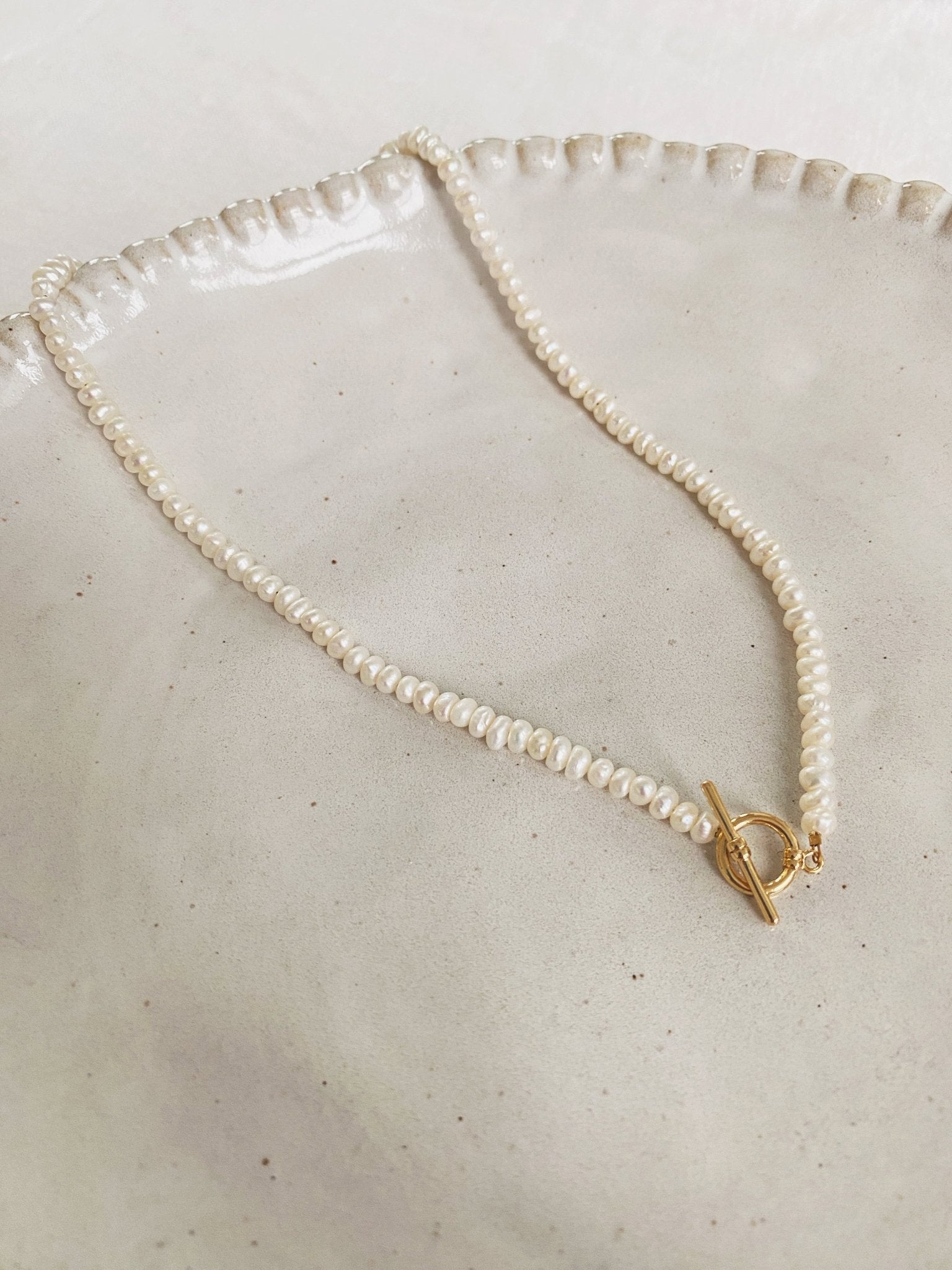 Paloma Necklace, Gold Plated