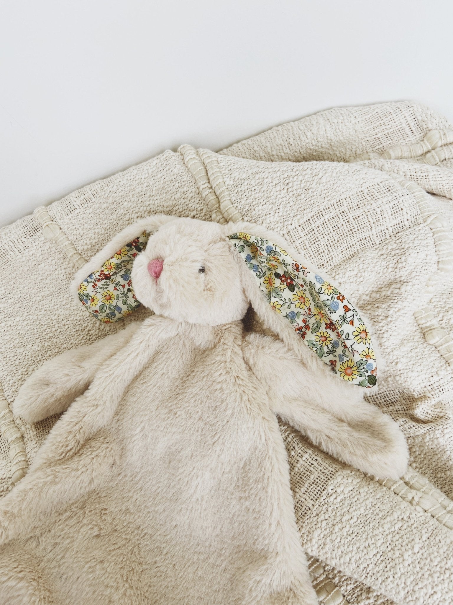 Plush Bunny Snuggle Blanket
