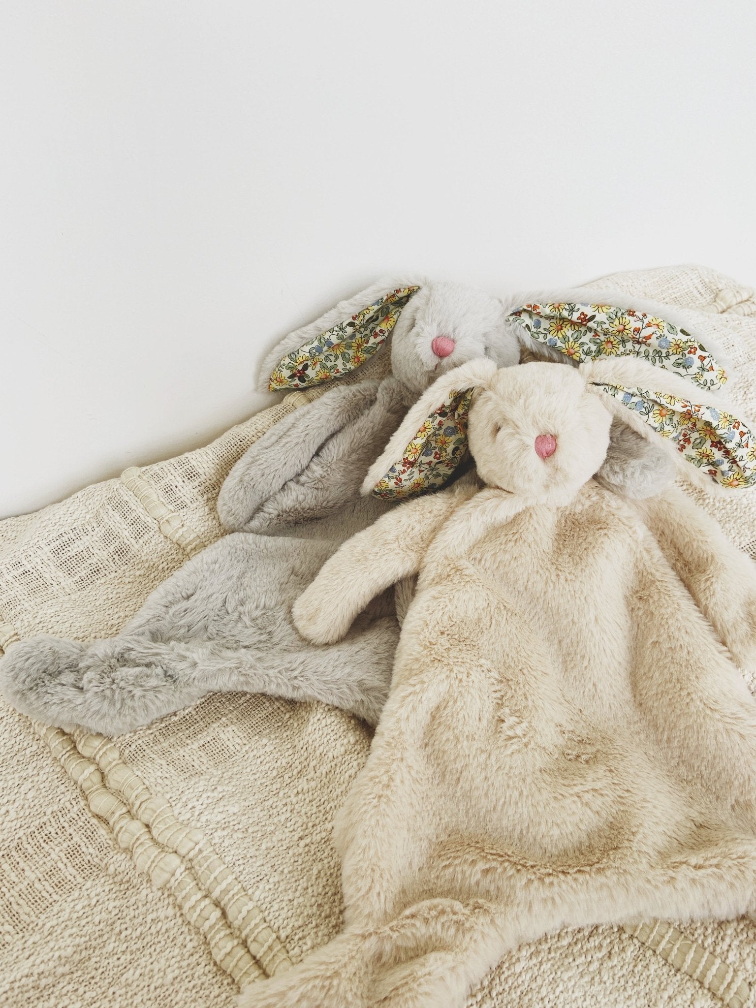 Plush Bunny Snuggle Blanket