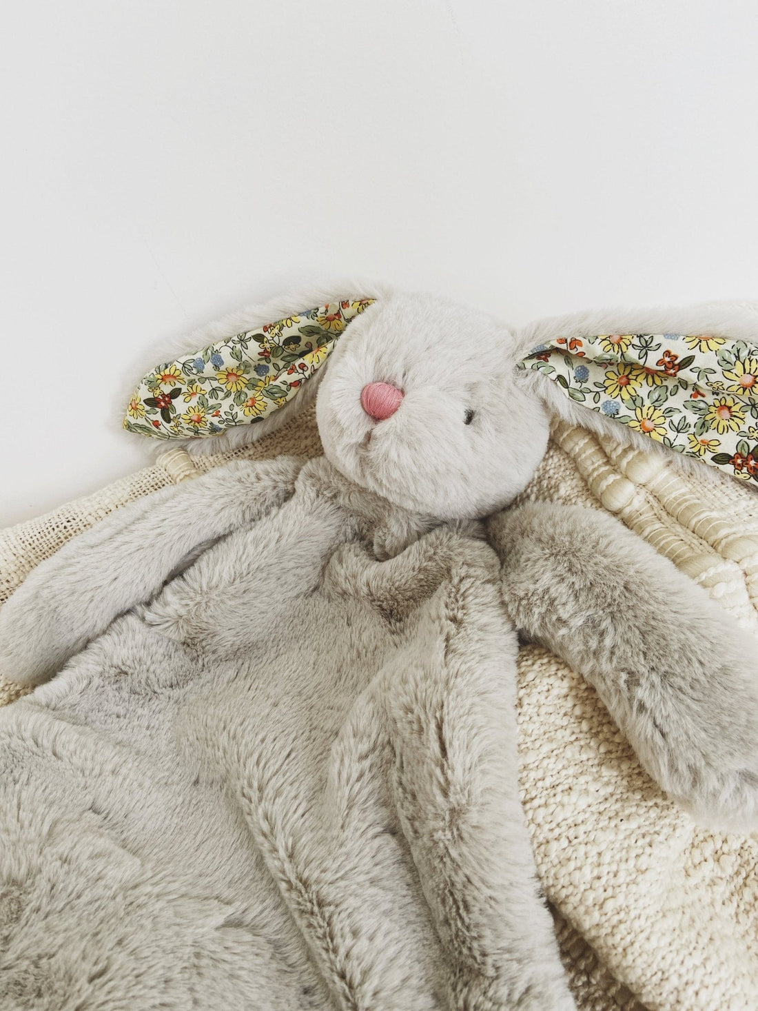 Plush Bunny Snuggle Blanket