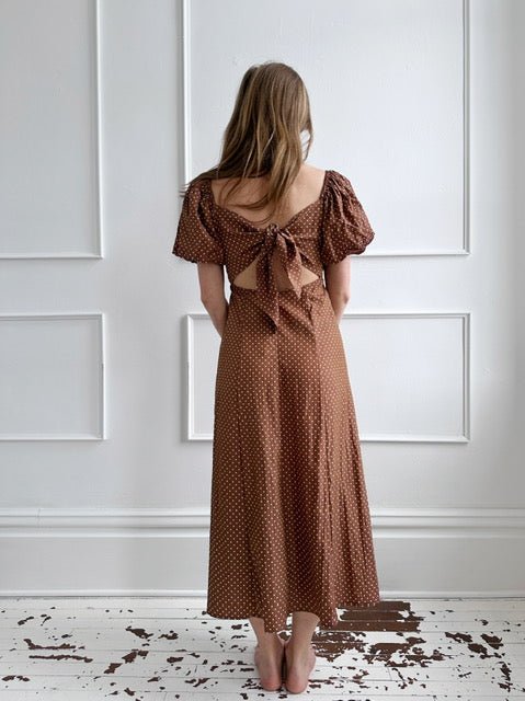 Polka Dot Midi Dress