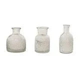 Pressed Glass Bud Vase