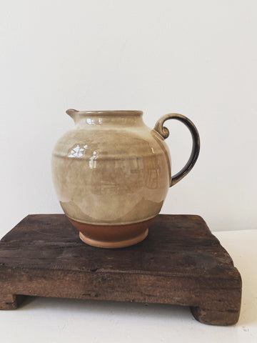 Reactive Glaze Stoneware Pitcher