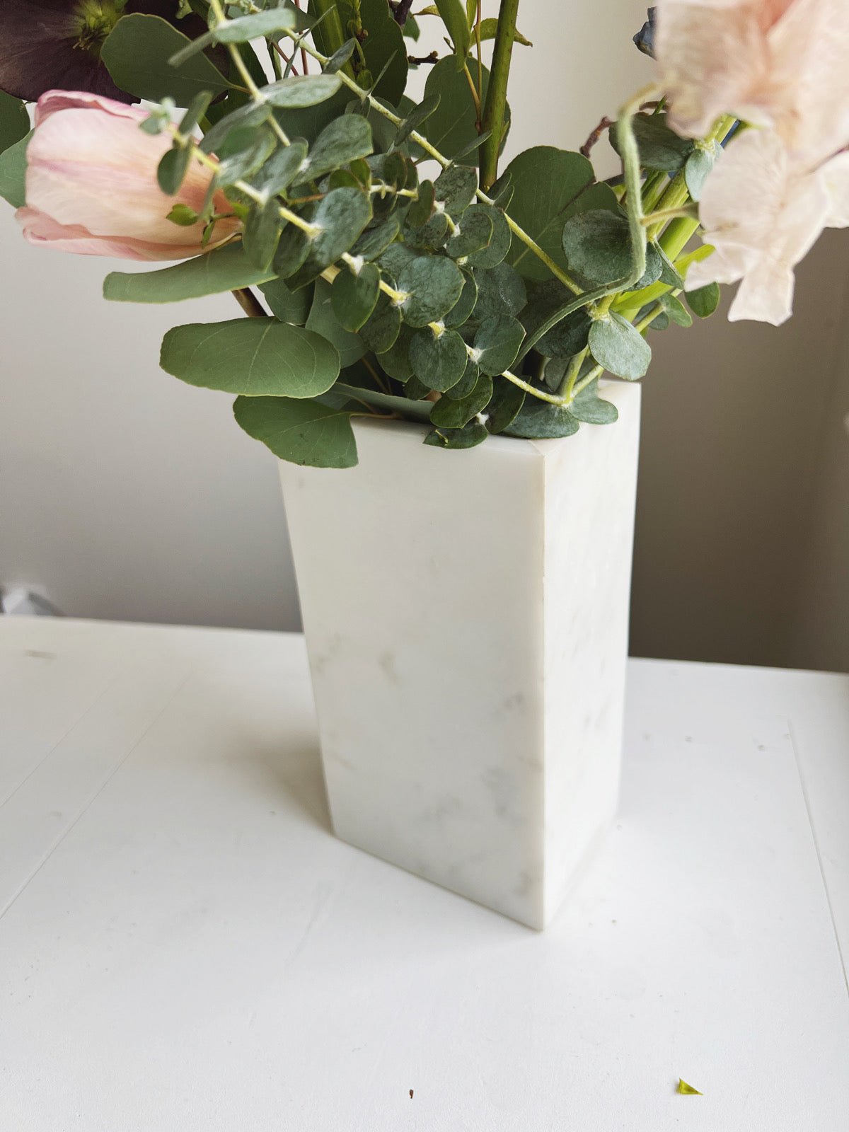 Rectangular Marble Vase
