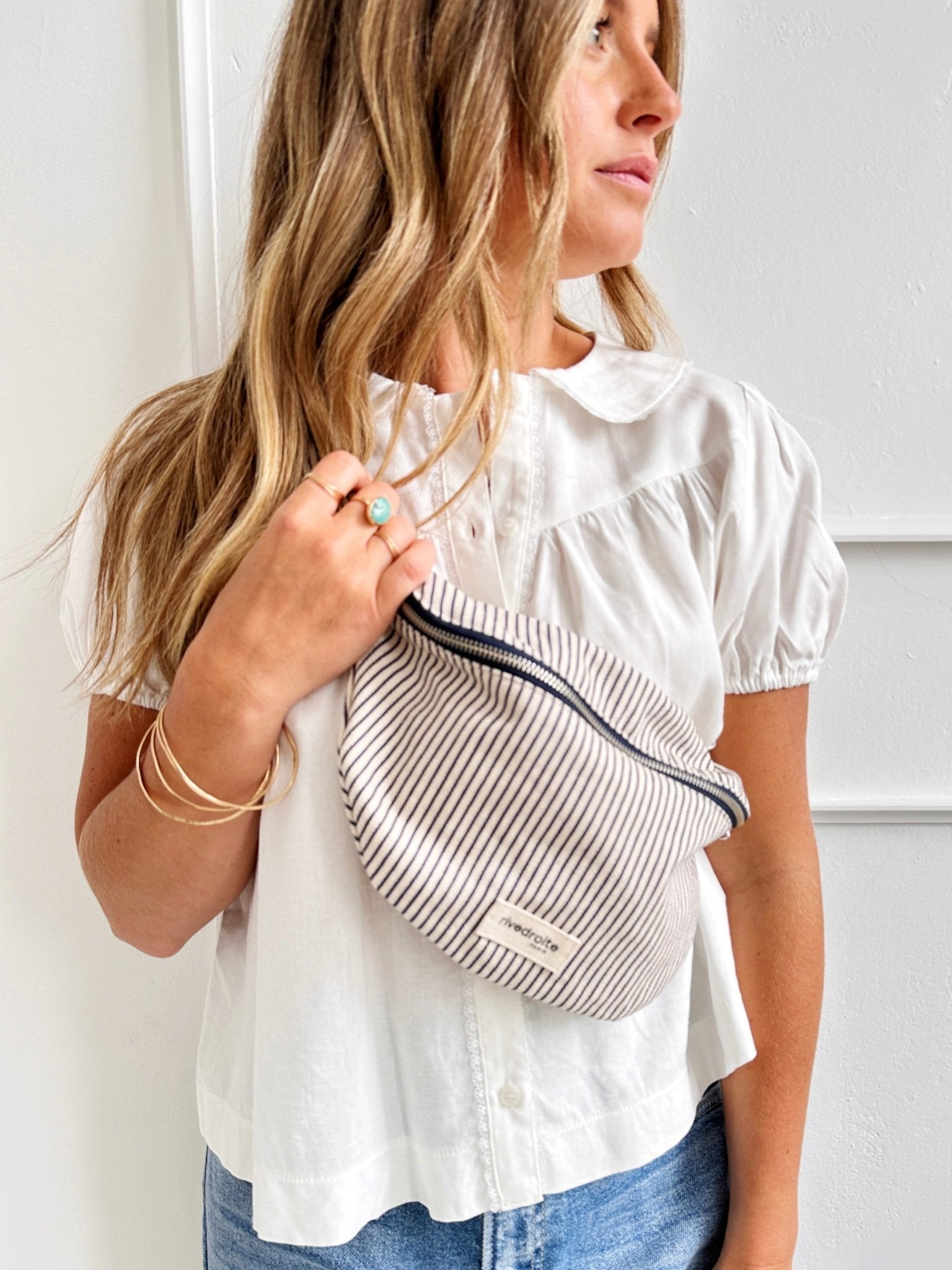 Recycled Cotton Crossbody Bag