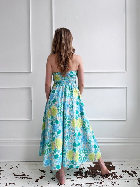 Ruched Strapless Dress