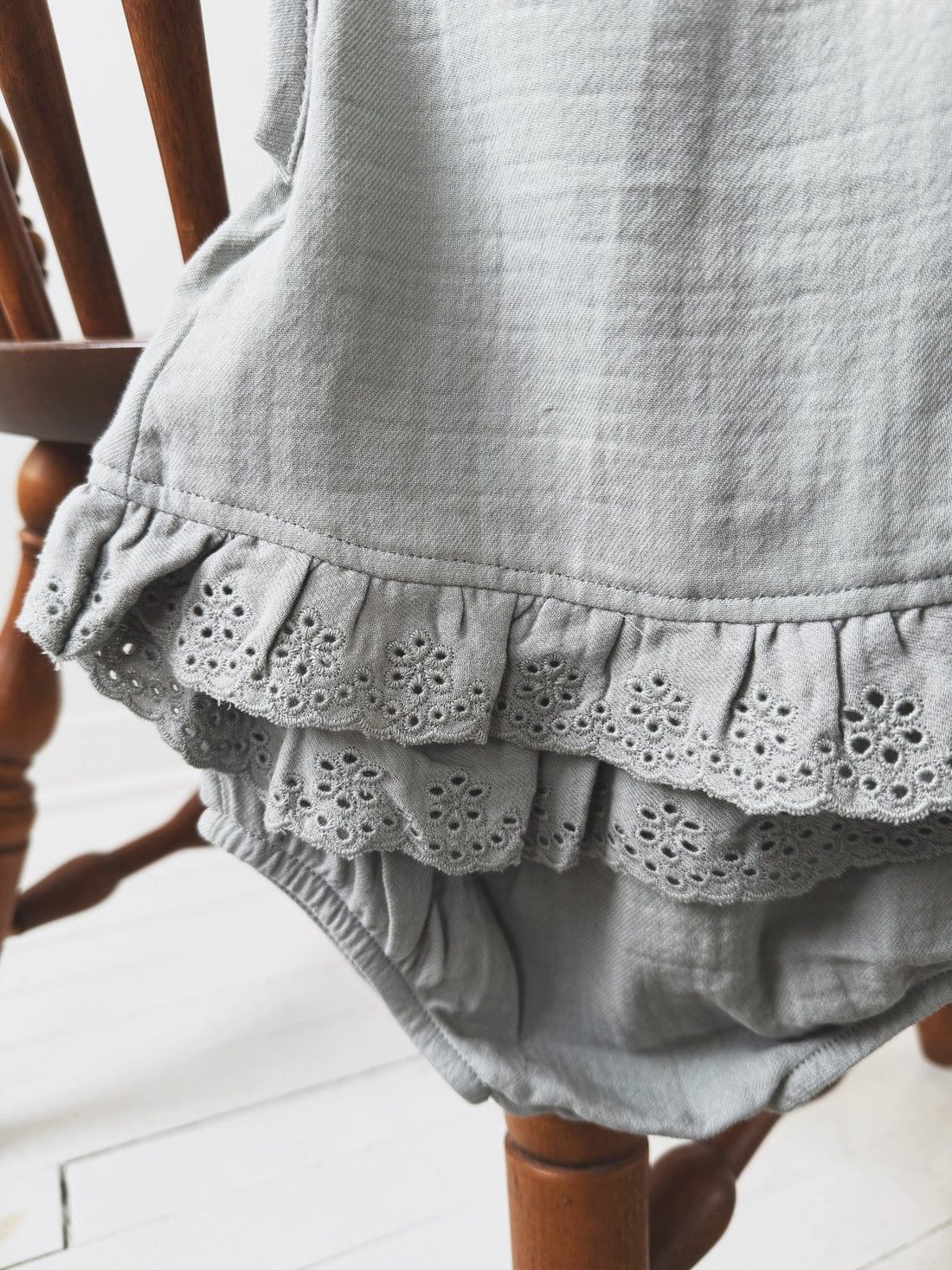 Ruffled Tulip Top & Bloomer Set