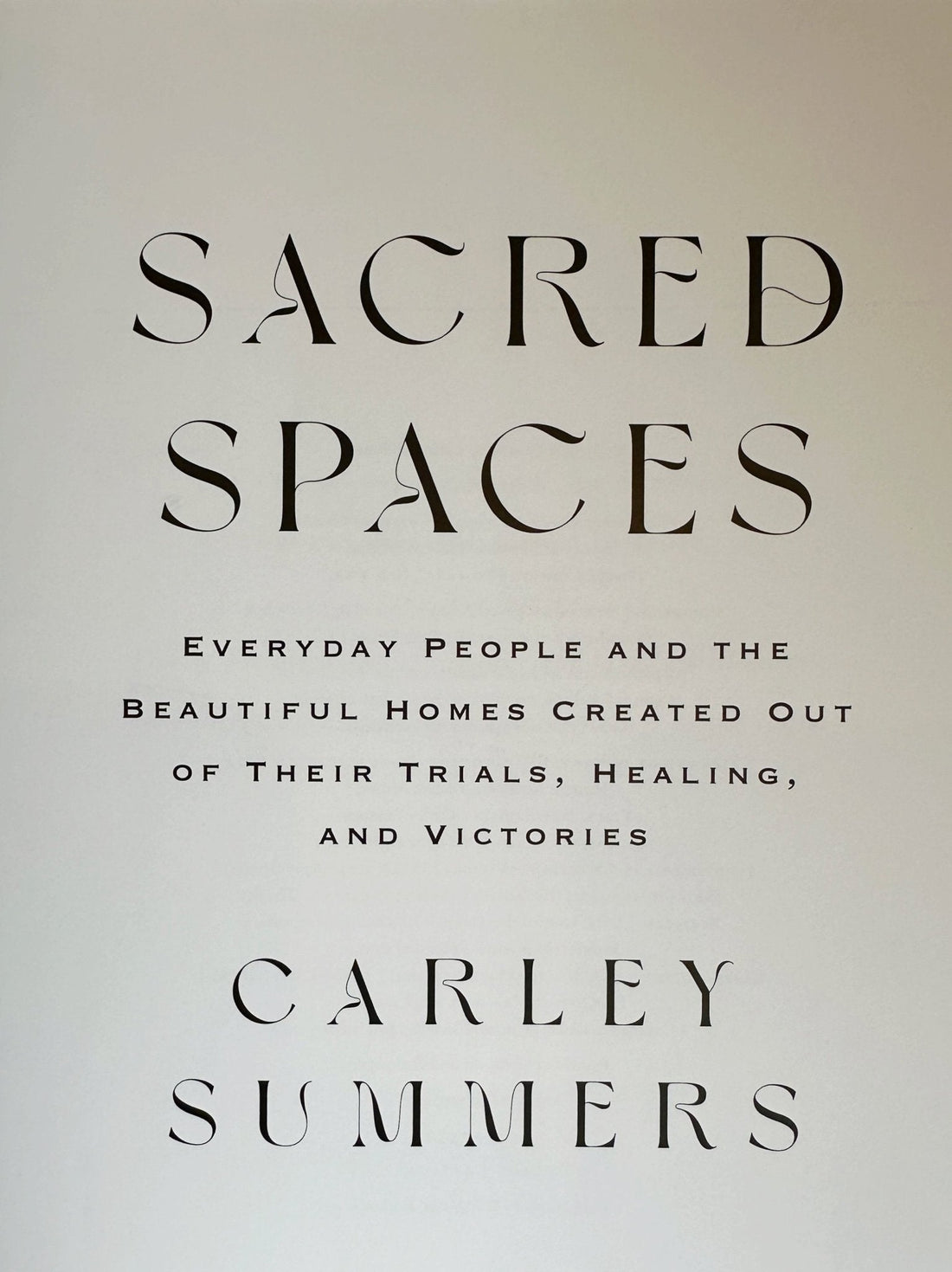 Sacred Spaces