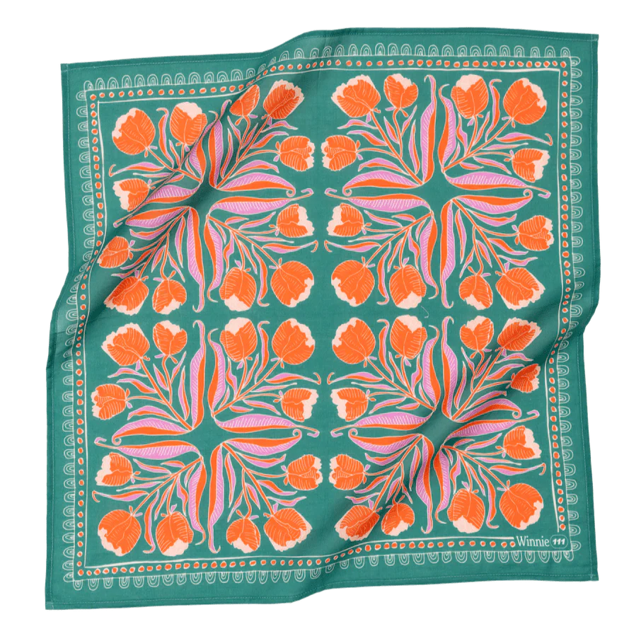 Screen Printed Handkerchief