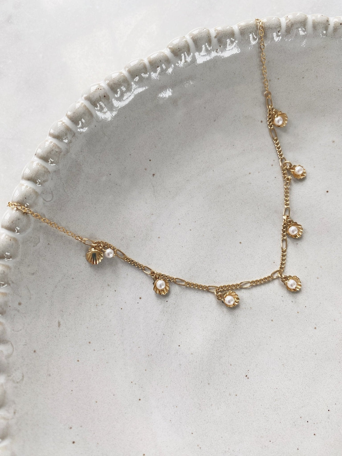 Seraphina Necklace, Gold Filled