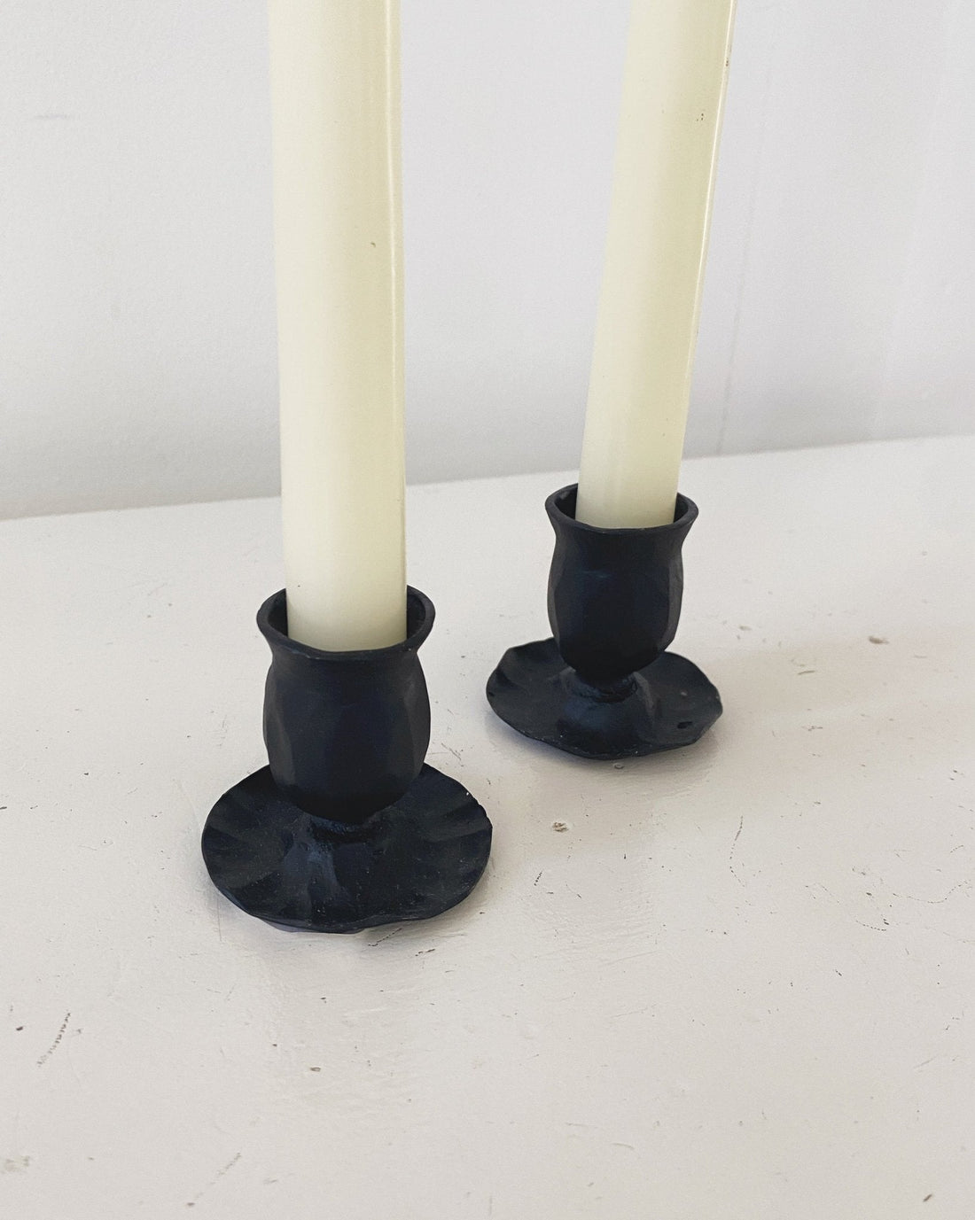 Short Cast Iron Taper Holder