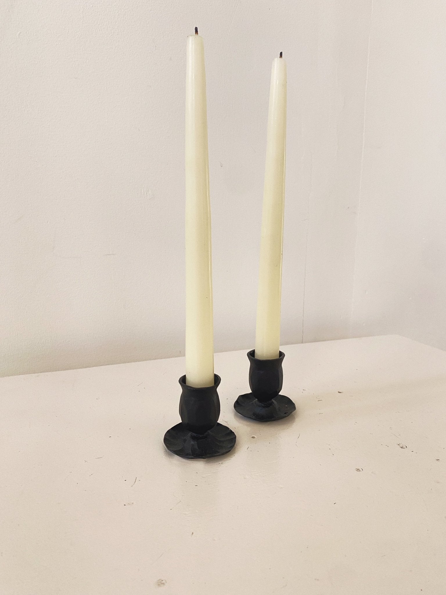 Short Cast Iron Taper Holder