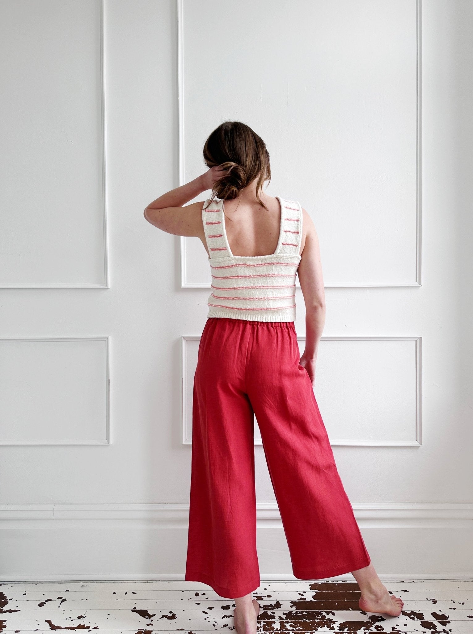 Square Back Sweater Tank
