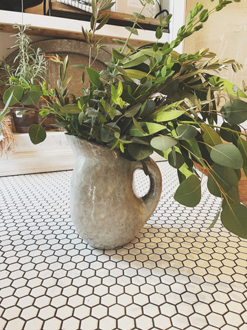 Stoneware Pitcher