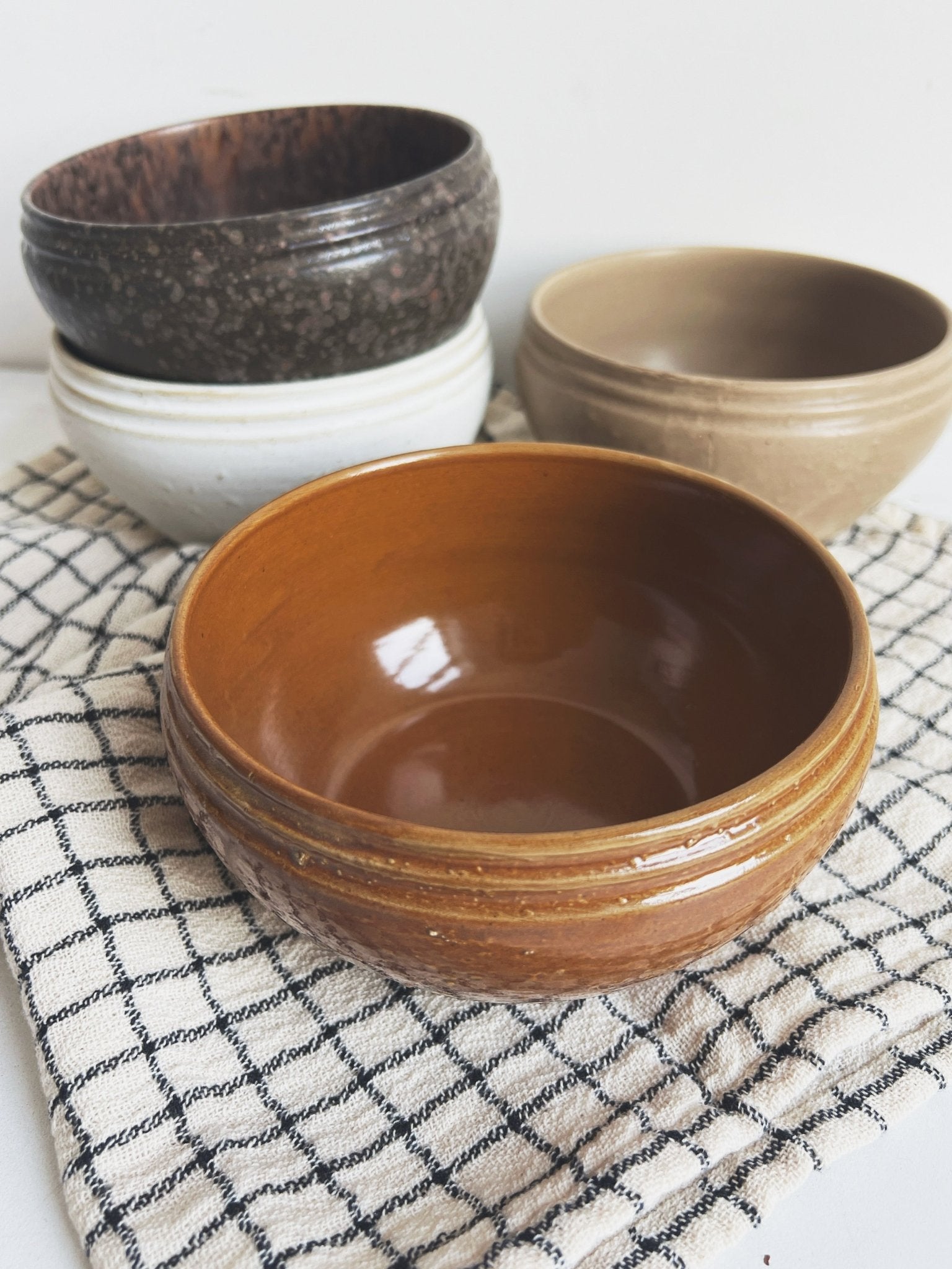 Stoneware Vintage Reproduction Bowl