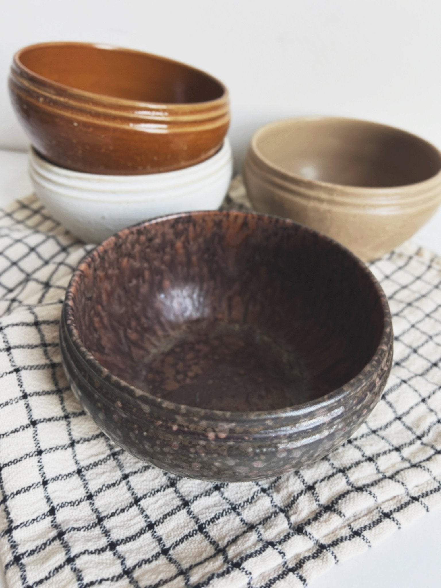 Stoneware Vintage Reproduction Bowl