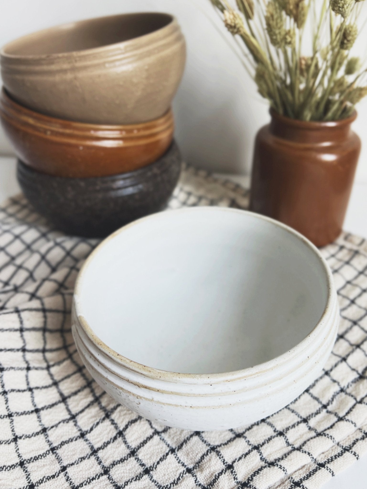 Stoneware Vintage Reproduction Bowl