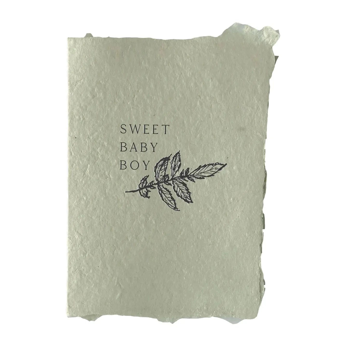 "Sweet Baby Boy" Card