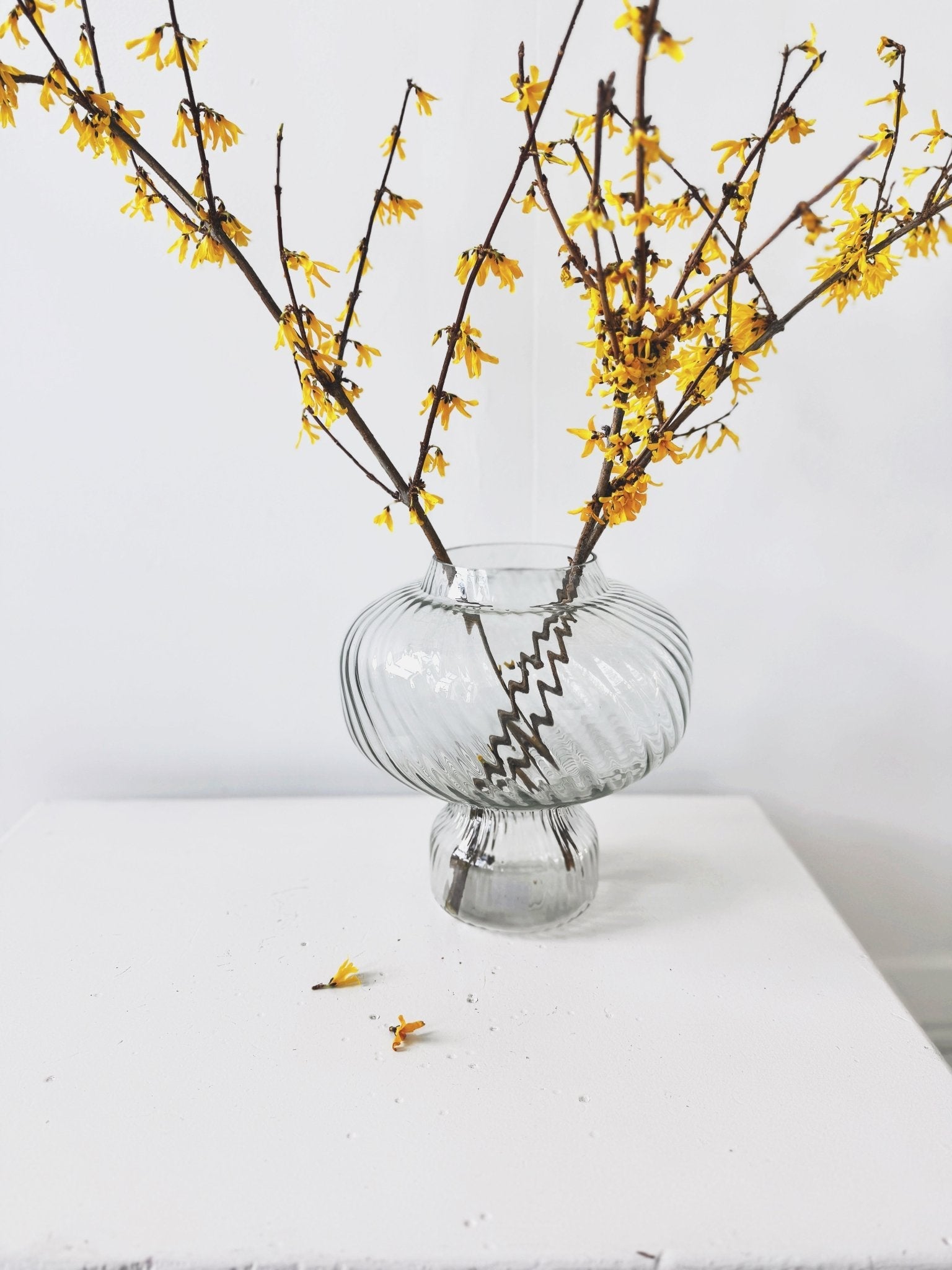 Swirl Glass Vase