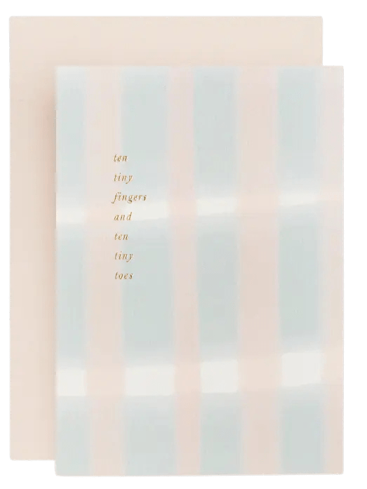 Tiny Toes Card