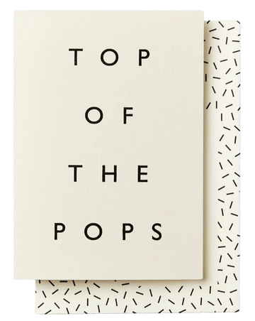 Top of the Pops Card