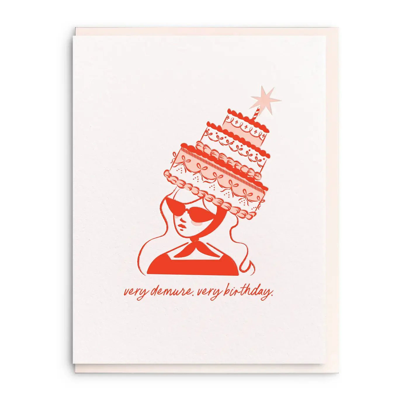 Very Demure Birthday Card