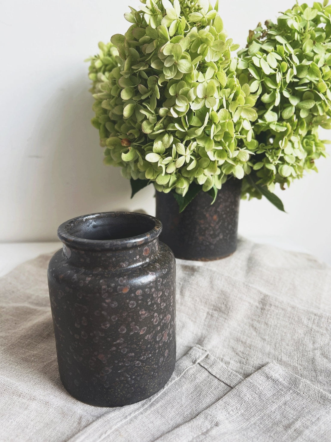 Vintage Reproduction Mustard Crock