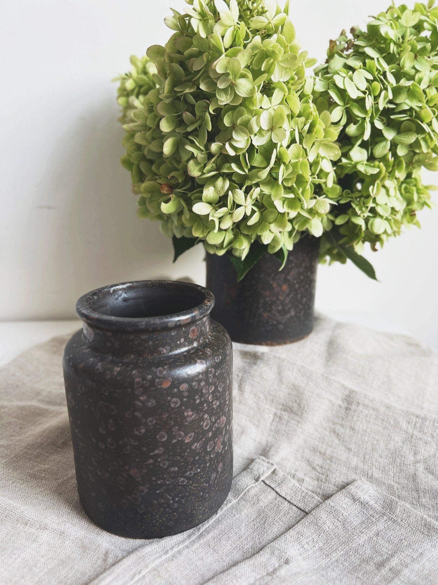 Vintage Reproduction Mustard Crock