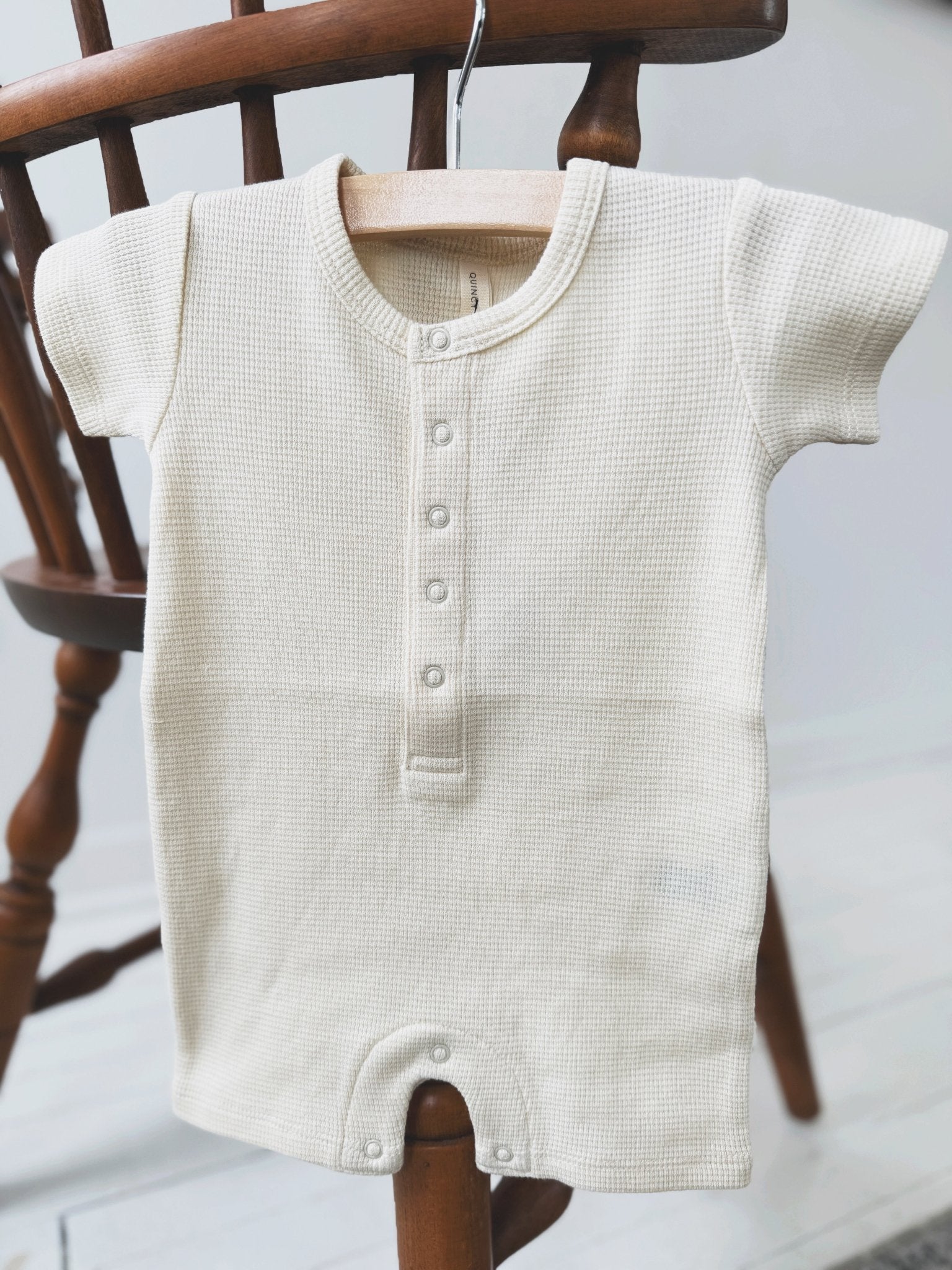 Waffle Snap Romper