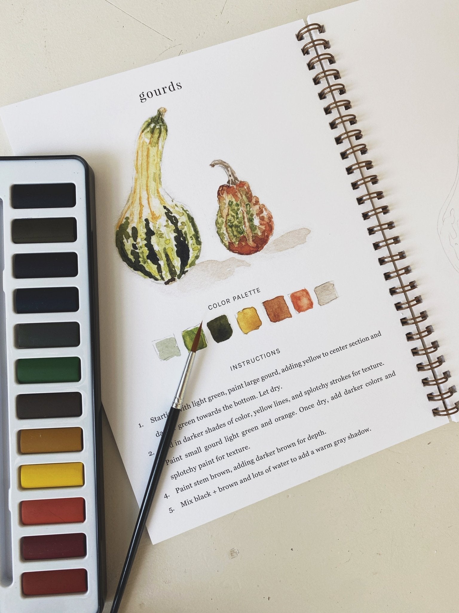 Watercolor Workbook