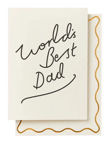 World's best Dad Card