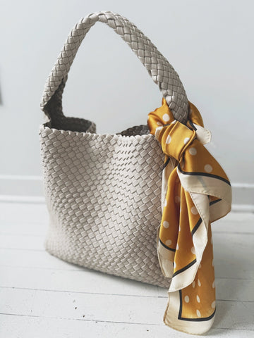Woven Hobo Bag