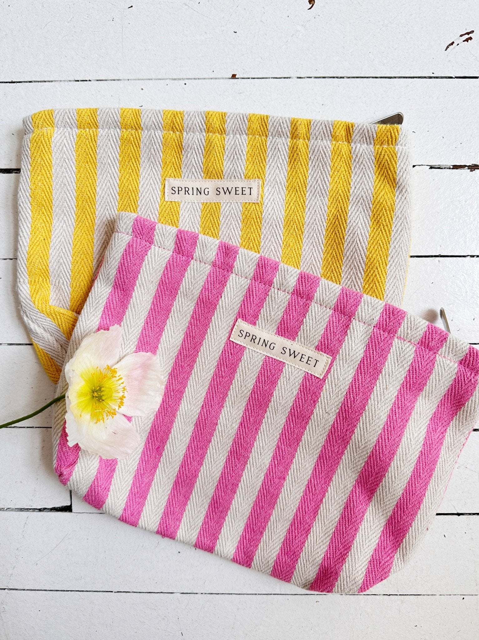 Woven Stripe Clutch