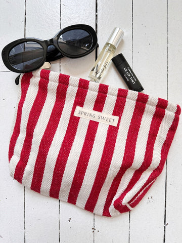 Woven Stripe Clutch